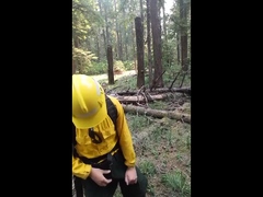 real wildfire worker